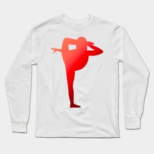 A contortionist doing a side scorpion Long Sleeve T-Shirt